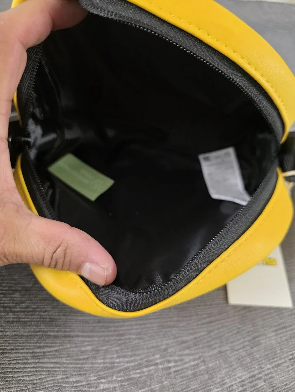 Miniso Minions Collection Half Moon Crossbody Bag(Yellow) NeW.
